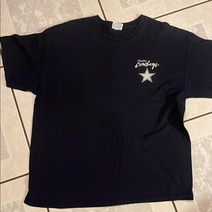 Men’s Vintage Black Dallas Cowboys T-Shirt